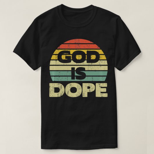 Dieu est Dope Christian Faith Croyant Pullover (Design devant)