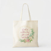 Dieu est en elle, elle ne tombera pas Sac fourre-t (Devant)