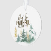 Dieu est fidèle tout le temps Noël (devant)