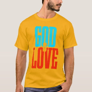Dieu est Love Inspirational T-Shirt