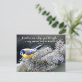 Dieu est notre carte postale Refuge et Force (Debout devant)