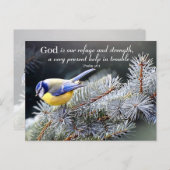 Dieu est notre carte postale Refuge et Force (Devant / Derrière)