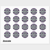 Dieu est présent stickers (Feuille)