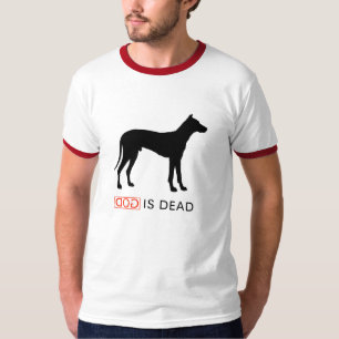 Dieu est T-shirt mort