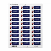 DIEU ET ÉTIQUETTE DE PAYS (Feuille entière)