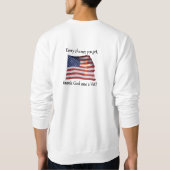 Dieu et le Sweatshirt vétérinaire (Dos)