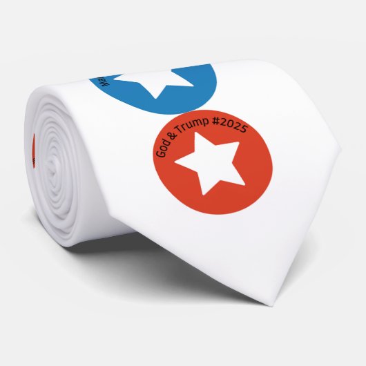 Dieu et Trump font à l'Amérique une grande Cravate (Roulé)