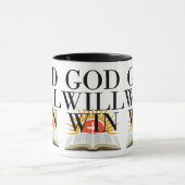 Dieu Gagnera La Mug À Deux Tons (Centre)