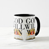Dieu Gagnera La Mug À Deux Tons (Devant droit)