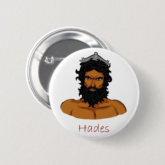 Dieu grec - Hades Badge (Devant & derrière)