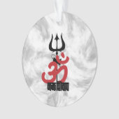 Dieu hindou Shiva Om Namah Shivay avec la chambre  (devant)