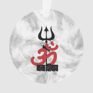 Dieu hindou Shiva Om Namah Shivay avec la chambre