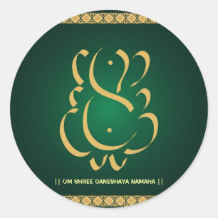 Dieu indien Ganesha - Sticker