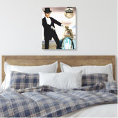 Dieu joue à l'impression de toile (Insitu(Chambre))