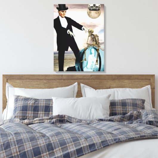 Dieu joue à l'impression de toile (Insitu(Chambre))