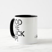 DIEU LE F-up - Odyssée de l'Ascension Mug (Devant gauche)