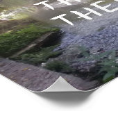 Dieu les aide à proverber un poster photo de pont (Coin)