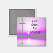 Dieu m'accorde aimant de sérénité (Recto/Verso)