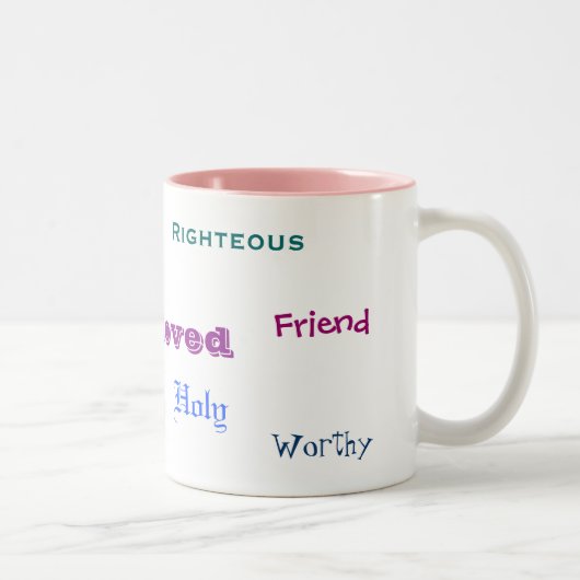 Dieu m'appelle tasse (Droit)