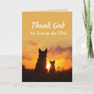 Dieu merci pour des amis comme vous Sunset Pets
