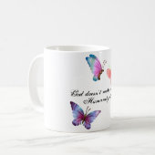"DIEU NE FAIT PAS D'ERREURS" 11 oz. MUG DE CAFÉ (Devant gauche)