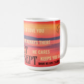 dieu n'est pas un secret à garder Mug (Devant droit)