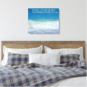 Dieu Nous Fait Nager Toile Enveloppée (Insitu(Chambre))