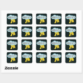 Dieu = Racine Carré de -1 Stickers (Feuille)
