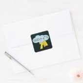 Dieu = Racine Carré de -1 Stickers (Enveloppe)
