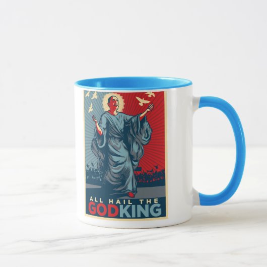 Dieu-Roi Mug d'Obama (Droite)