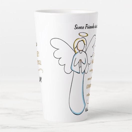 Dieu Sait Que J'Avais Besoin De Toi, Latte Mug (Devant)