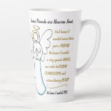 Dieu Sait Que J'Avais Besoin De Toi, Latte Mug