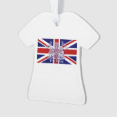 Dieu sauve le roi ornement commémoratif Tee - shir (devant)