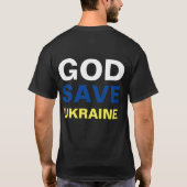 DIEU SAUVER T-shirt UKRAINE (Dos)