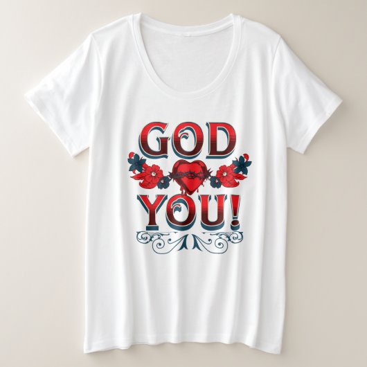 Dieu t'aime (Design devant)
