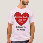 Dieu T'Aime Tant ! T-shirt (Devant)