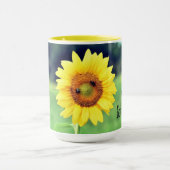 Dieu t'aime Tournesol Mug en céramique (Centre)