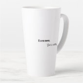 Dieu travaille mug design typographie chrétienne (Angle droit)