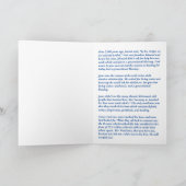 Dieu voit et entend des cris pour la carte de guér (Intérieur)