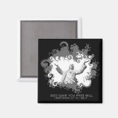 Dieu Vous A Donné Libre Will Magnet (Recto/Verso)