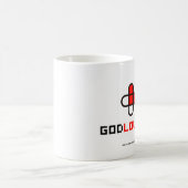 Dieu vous aime tasse de café (Centre)