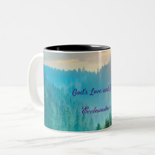 Dieux Belle Mug Forêt (Devant gauche)