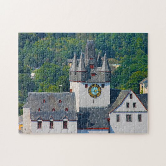 Diez Castle Duitsland. Legpuzzel (Horizontaal)