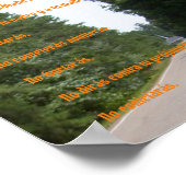 Diez Mandamientos - Camino Celestial Poster (Hoek)