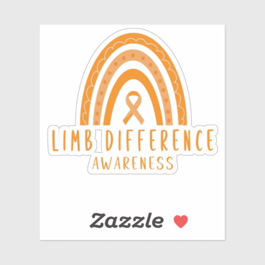 Différence de membre Sticker de sensibilisation Or (Feuille)