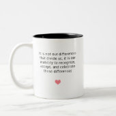 Différences de Mug citant Audre Lorde / Logo WWC  (Gauche)