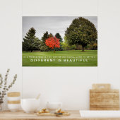 Différent est belle affiche (Cuisine)