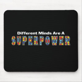 Different Minds Are a Superpower Autism Acceptance Muismat