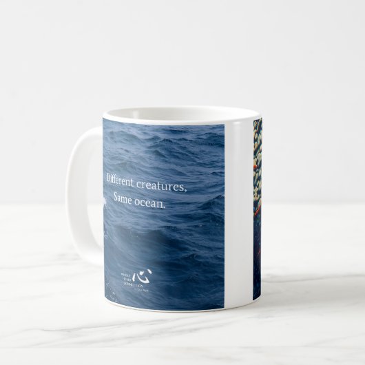 Différentes voix, même mug Oceans (Devant gauche)