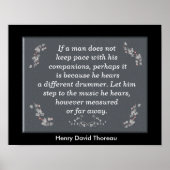 Différents batteurs - affiche d'art (Devant)